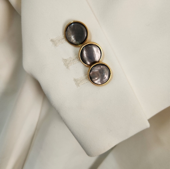 NWT Zara Basic Women's White Blazer - Picture 6 of 6